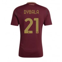 Moški Nogometni dresi AS Roma Paulo Dybala #21 Domači 2024-25 Kratek Rokav